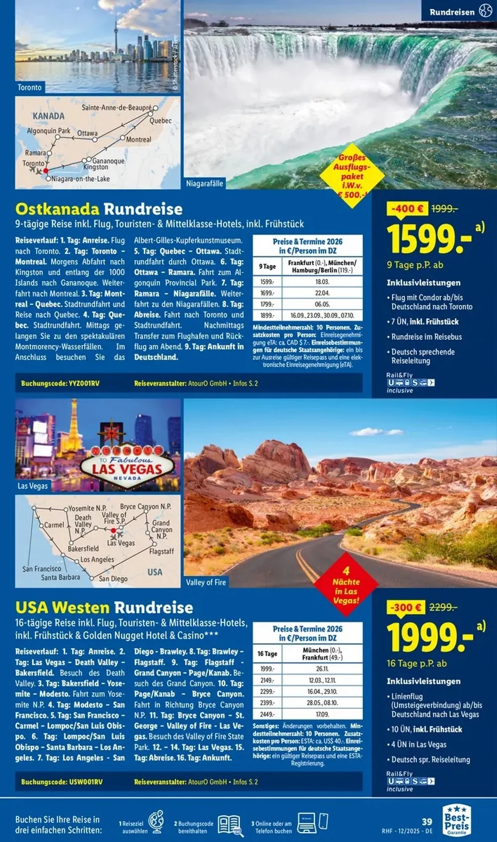 lidl reisen prospekt dezember 40