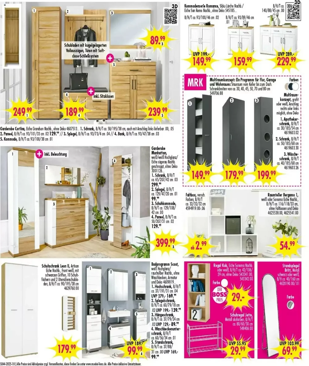 mobel boss prospekt oktober 25 31 10