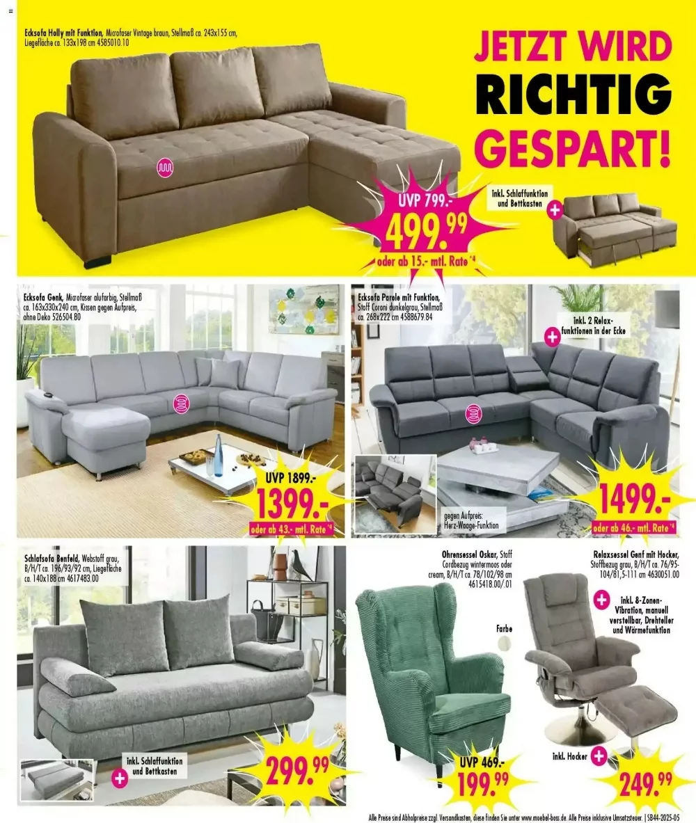 mobel boss prospekt oktober 25 31 5