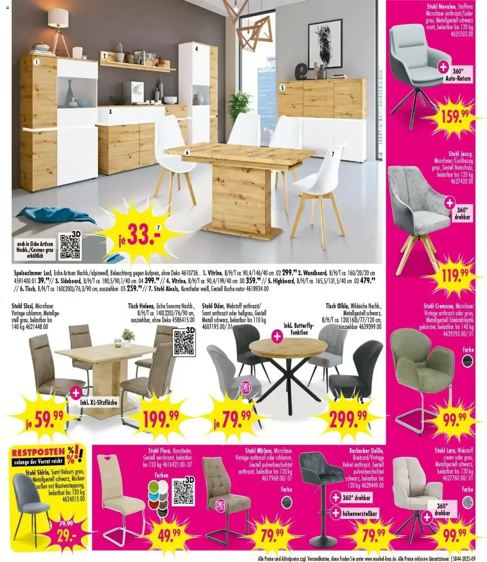 mobel boss prospekt oktober 25 31 9