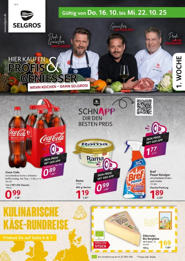 selgros food prospekt kw43