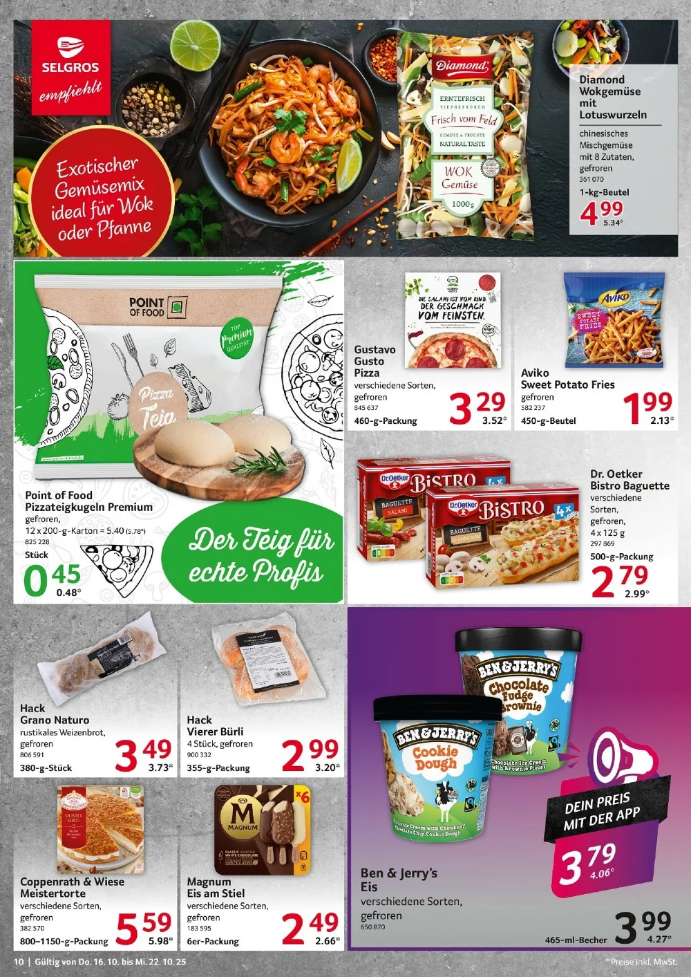 selgros food prospekt oktober 16 22 10 1