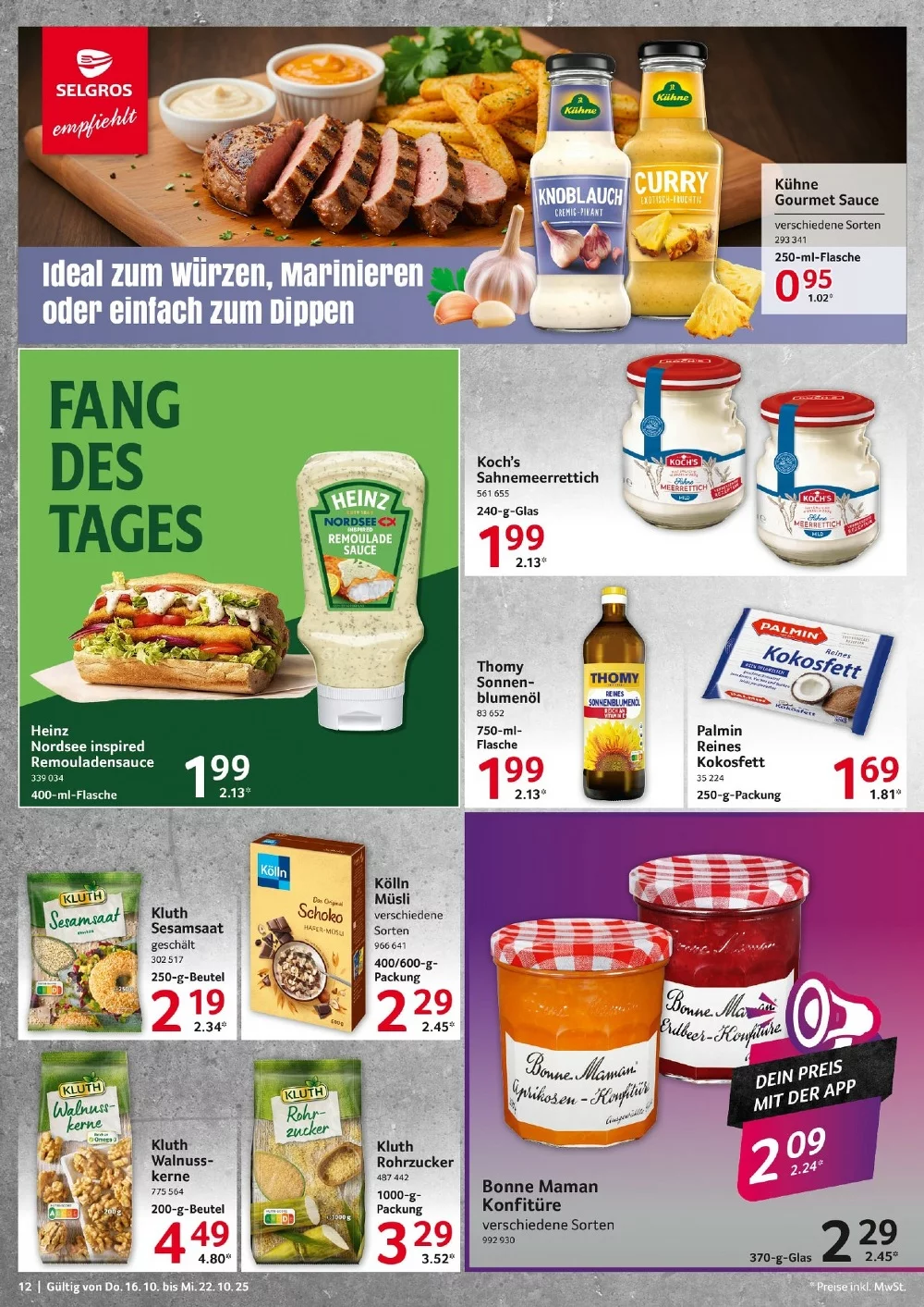 selgros food prospekt oktober 16 22 12 1