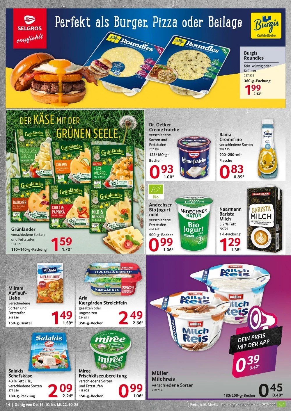 selgros food prospekt oktober 16 22 14 1