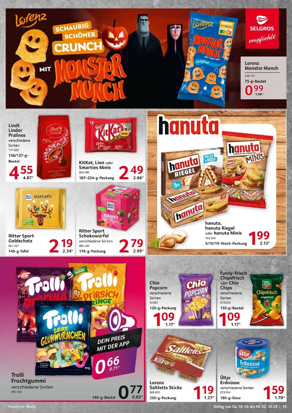 selgros food prospekt oktober 16 22 15 1
