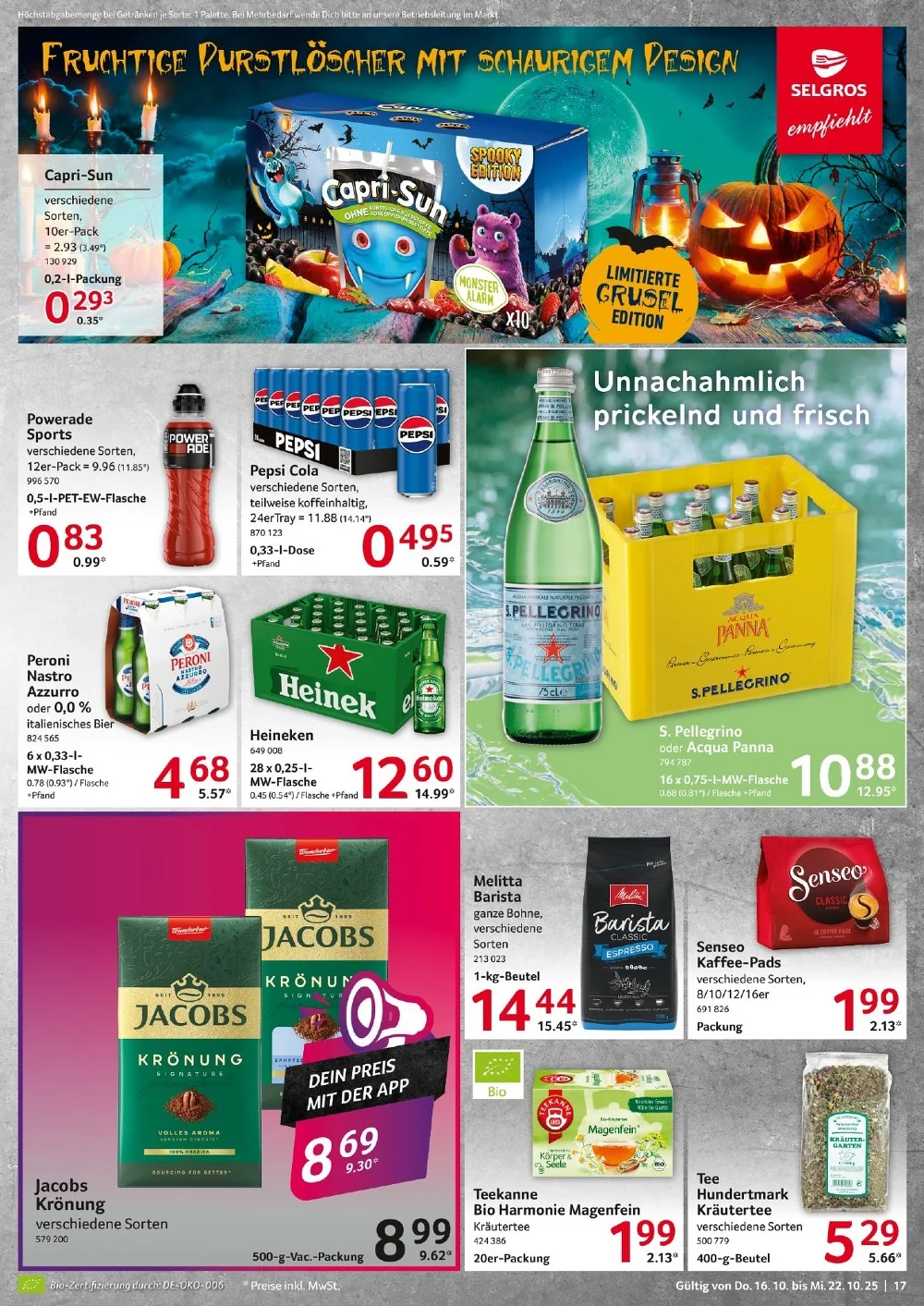 selgros food prospekt oktober 16 22 17 1