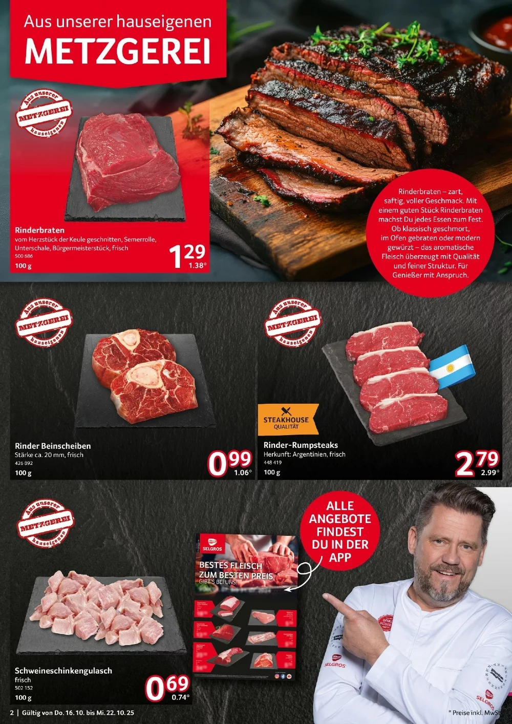 selgros food prospekt oktober 16 22 2 1