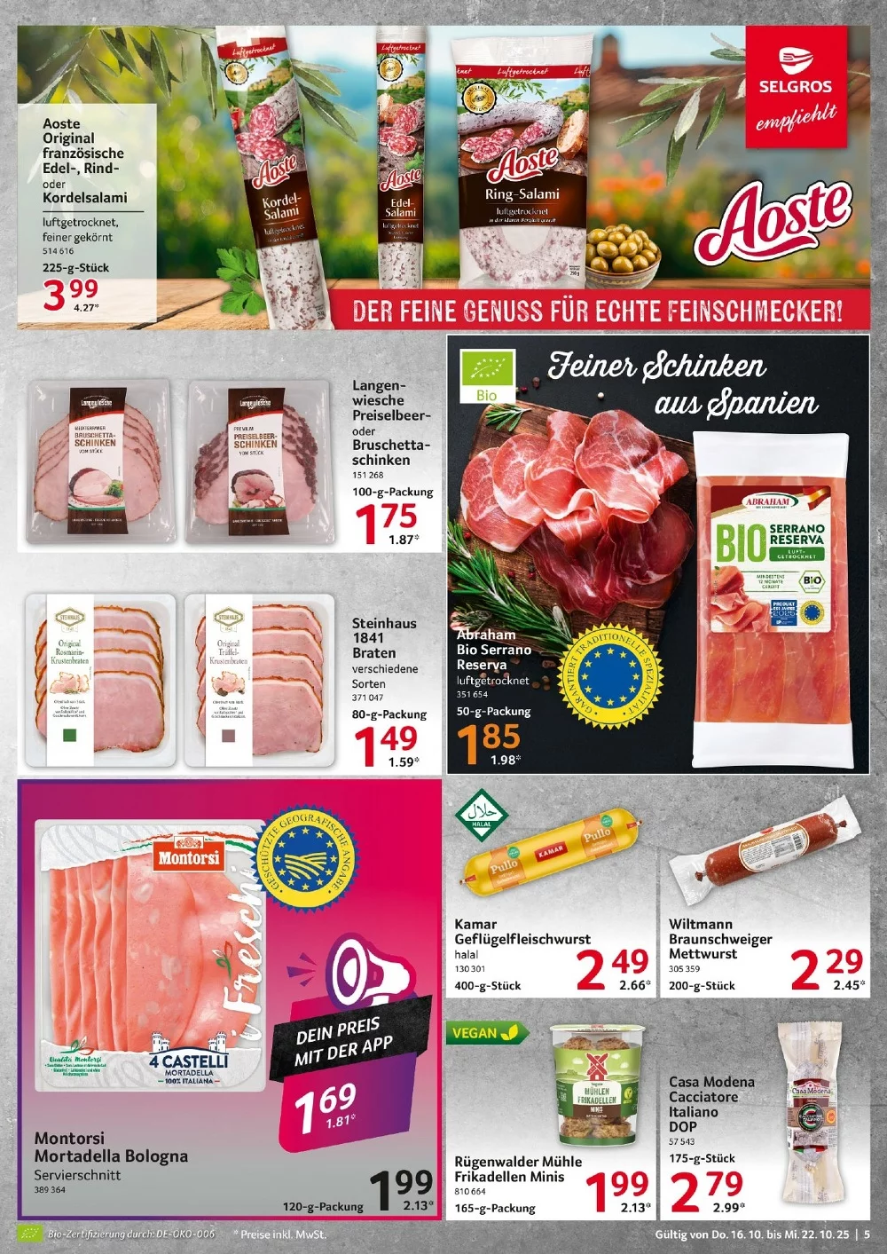 selgros food prospekt oktober 16 22 5 1