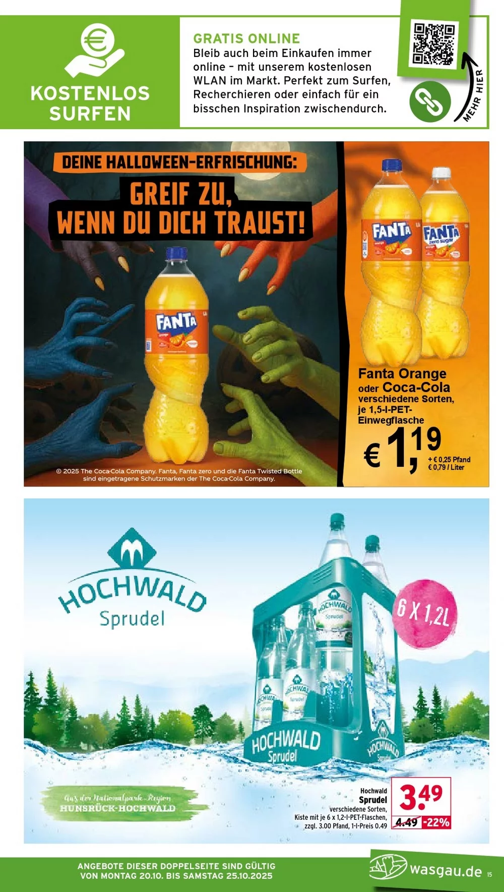 wasgau prospekt oktober 20 25 15