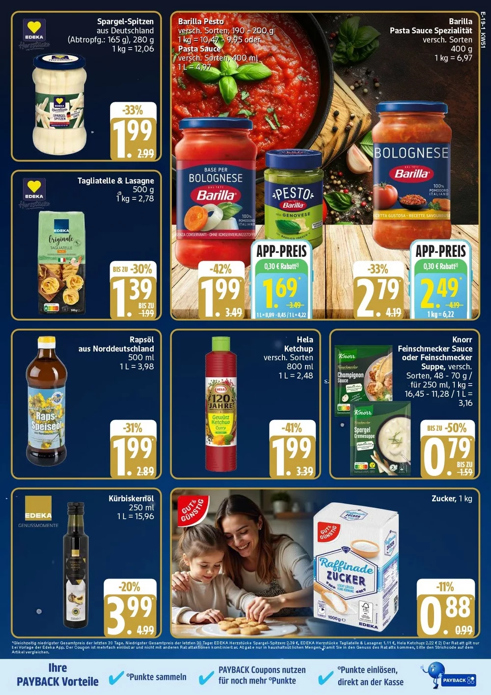 EDEKA Handzettel KW 51 23