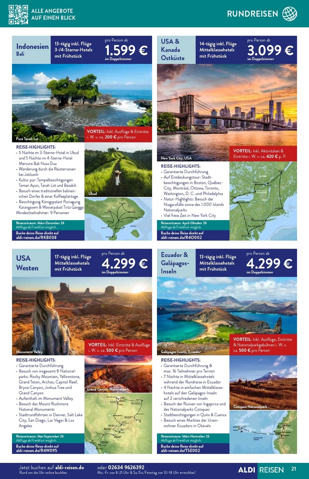 aldi reisen prospekt dezember 21