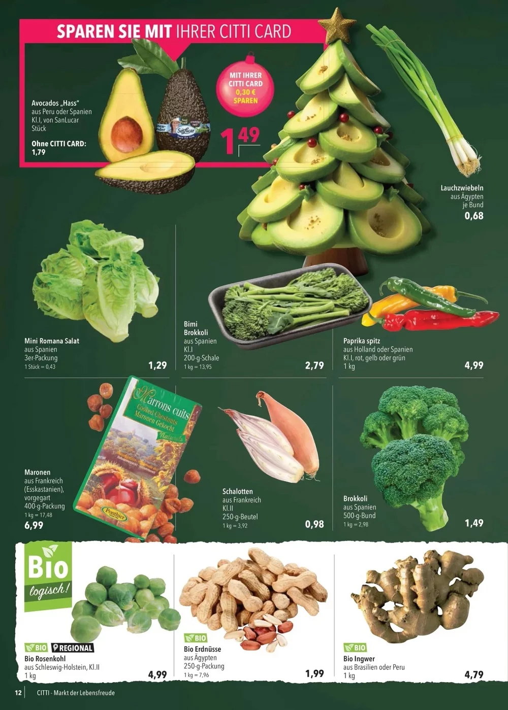 citti markt prospekt dezember 10 16 12