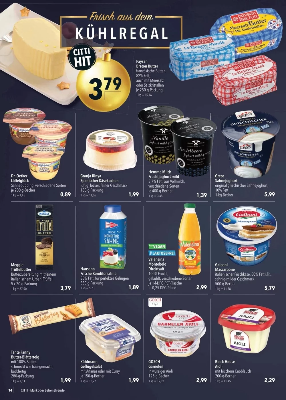 citti markt prospekt dezember 10 16 14