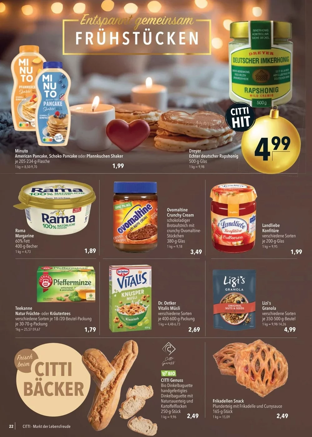 citti markt prospekt dezember 10 16 22