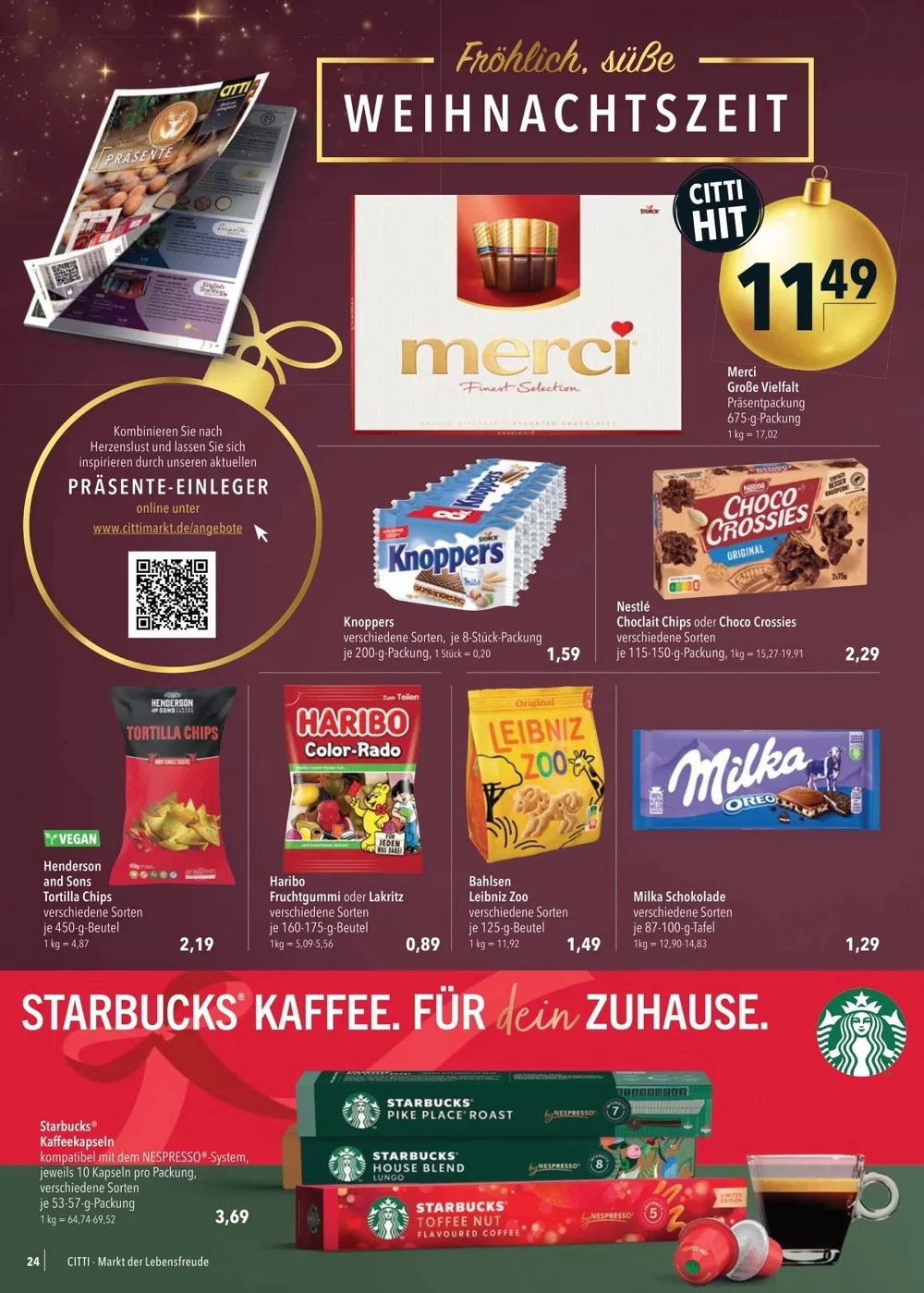 citti markt prospekt dezember 10 16 24