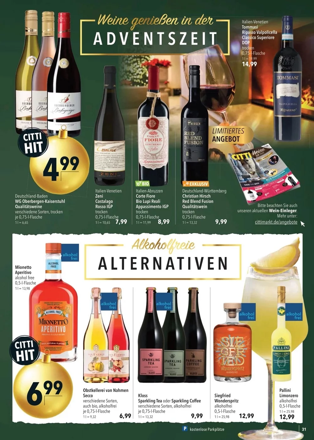 citti markt prospekt dezember 10 16 31