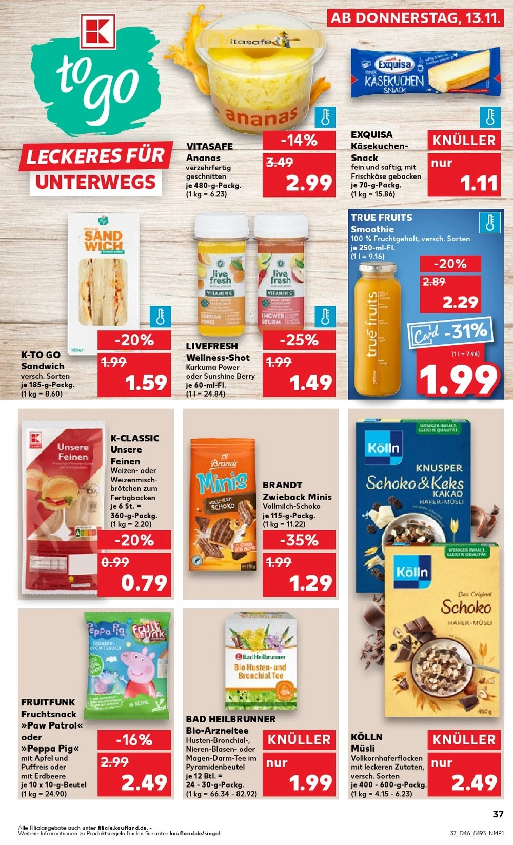 kaufland prospekt november 13 19 37