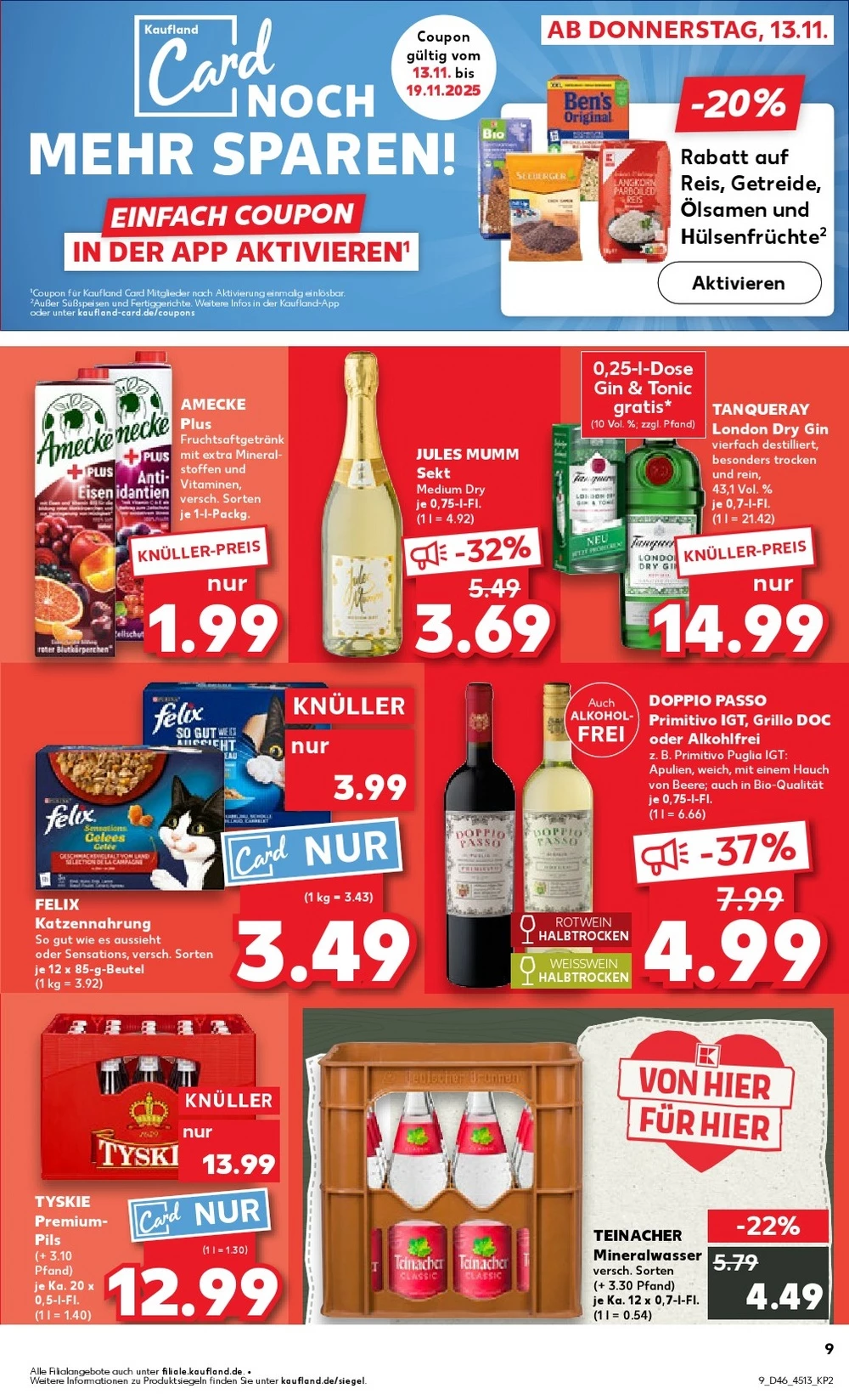kaufland prospekt november 13 19 9