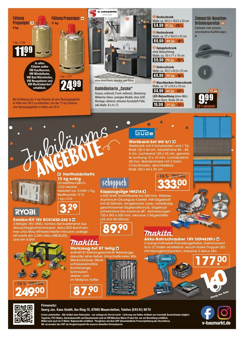 v baumarkt prospekt november 13 19 4
