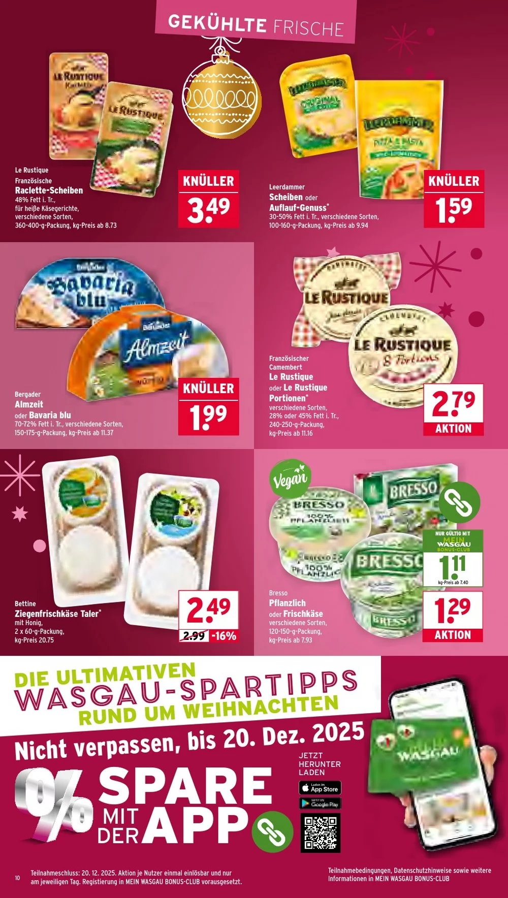 wasgau prospekt dezember 15 20 10