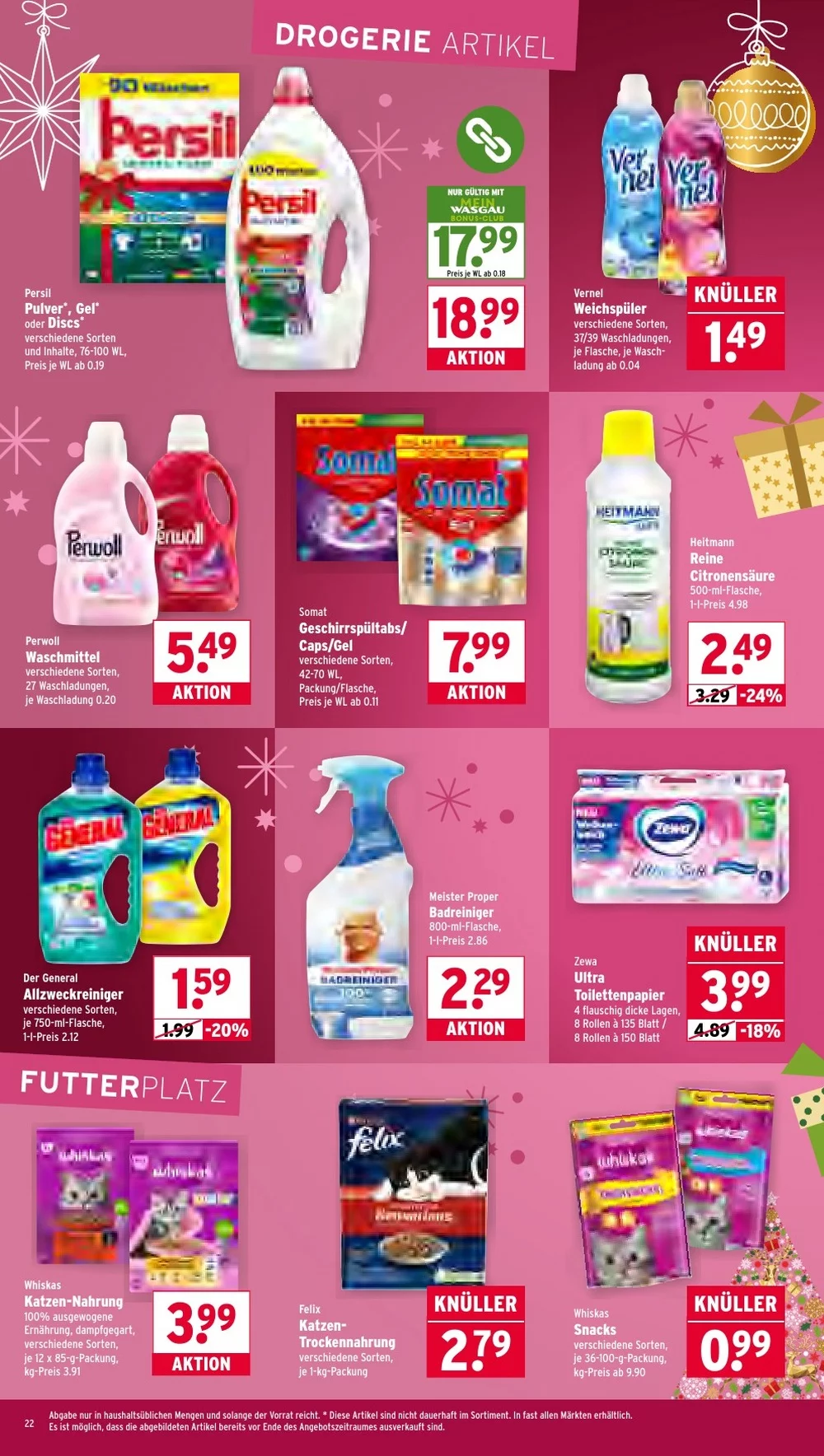 wasgau prospekt dezember 15 20 22