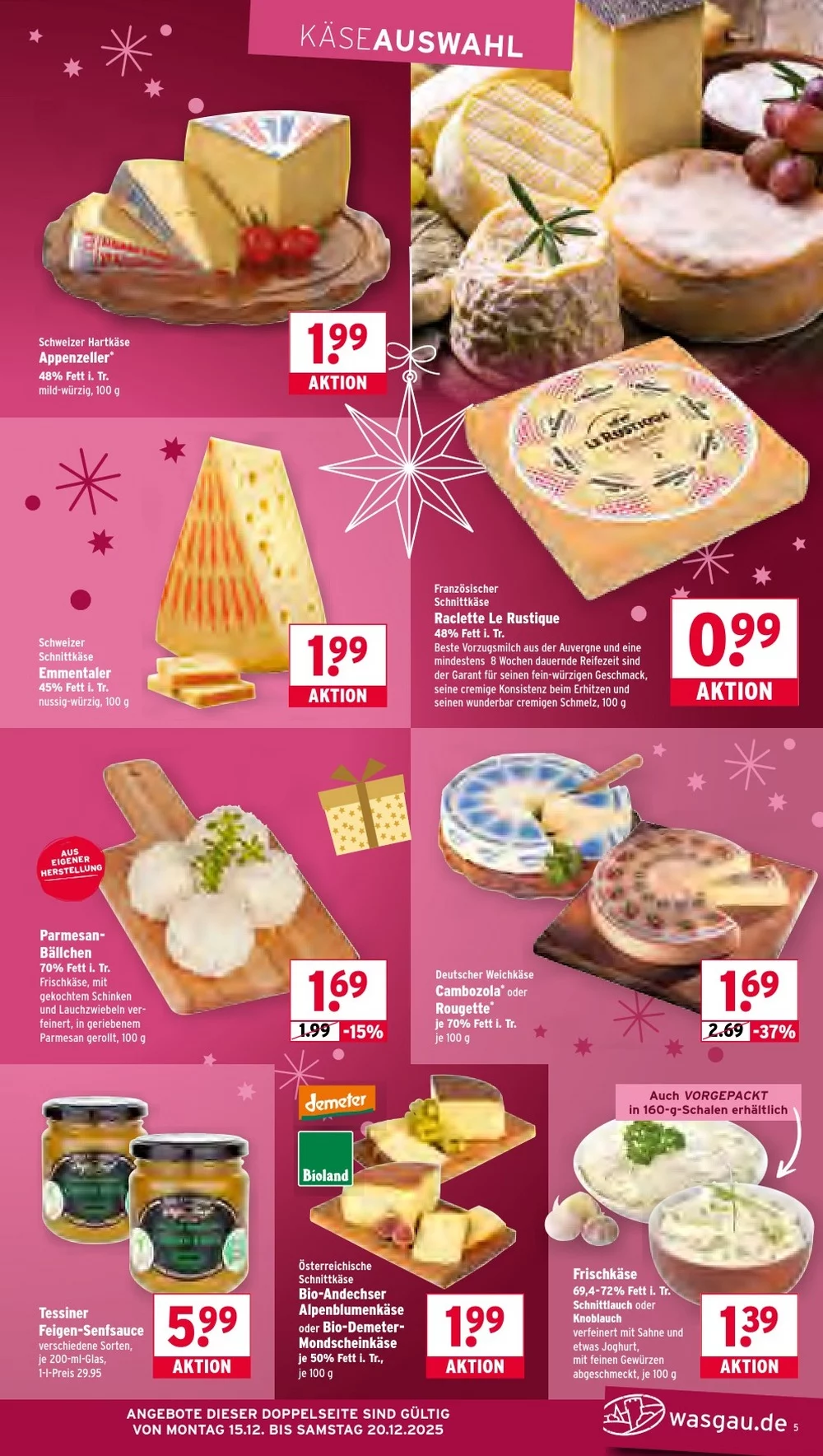 wasgau prospekt dezember 15 20 5