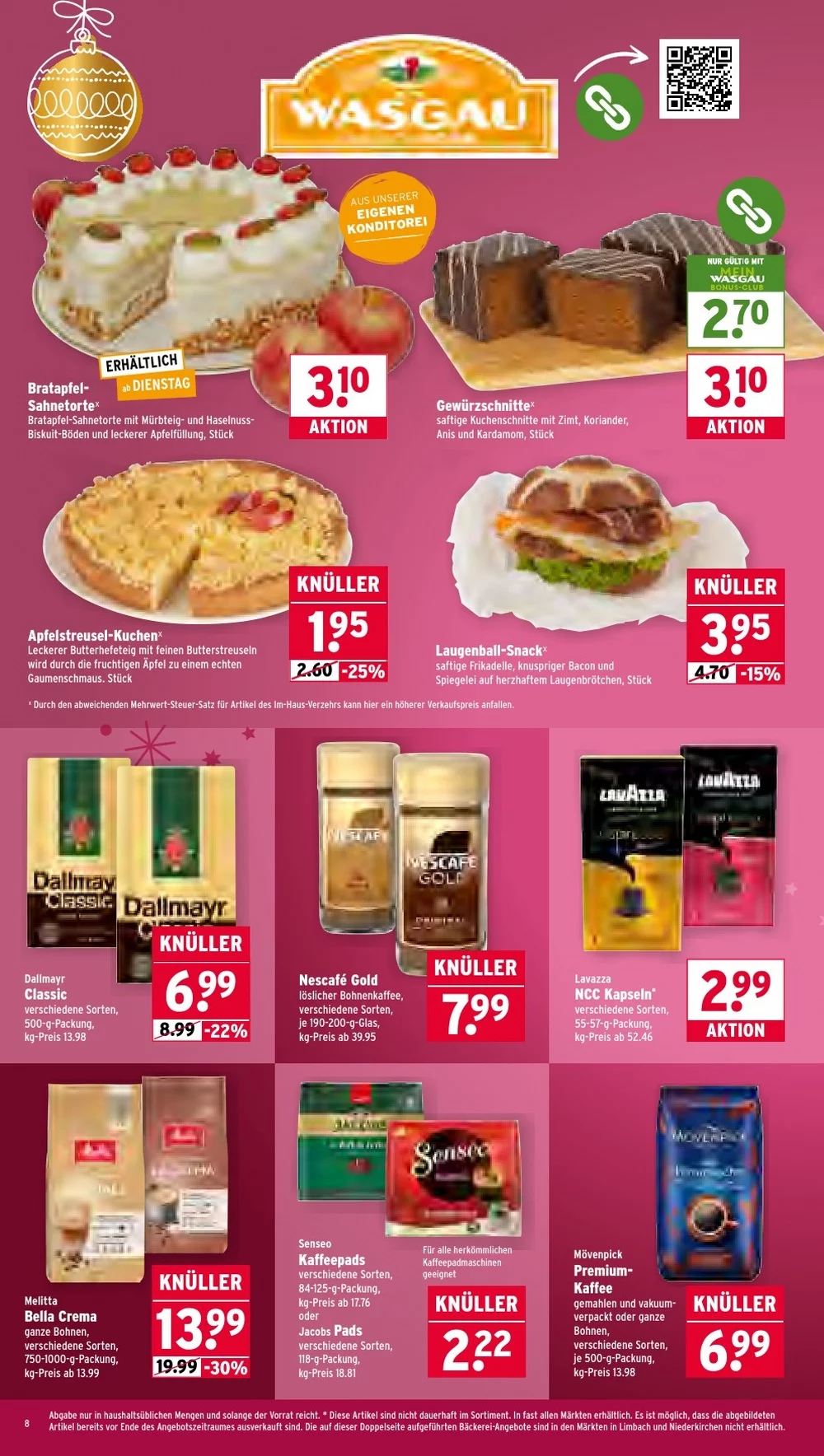 wasgau prospekt dezember 15 20 8
