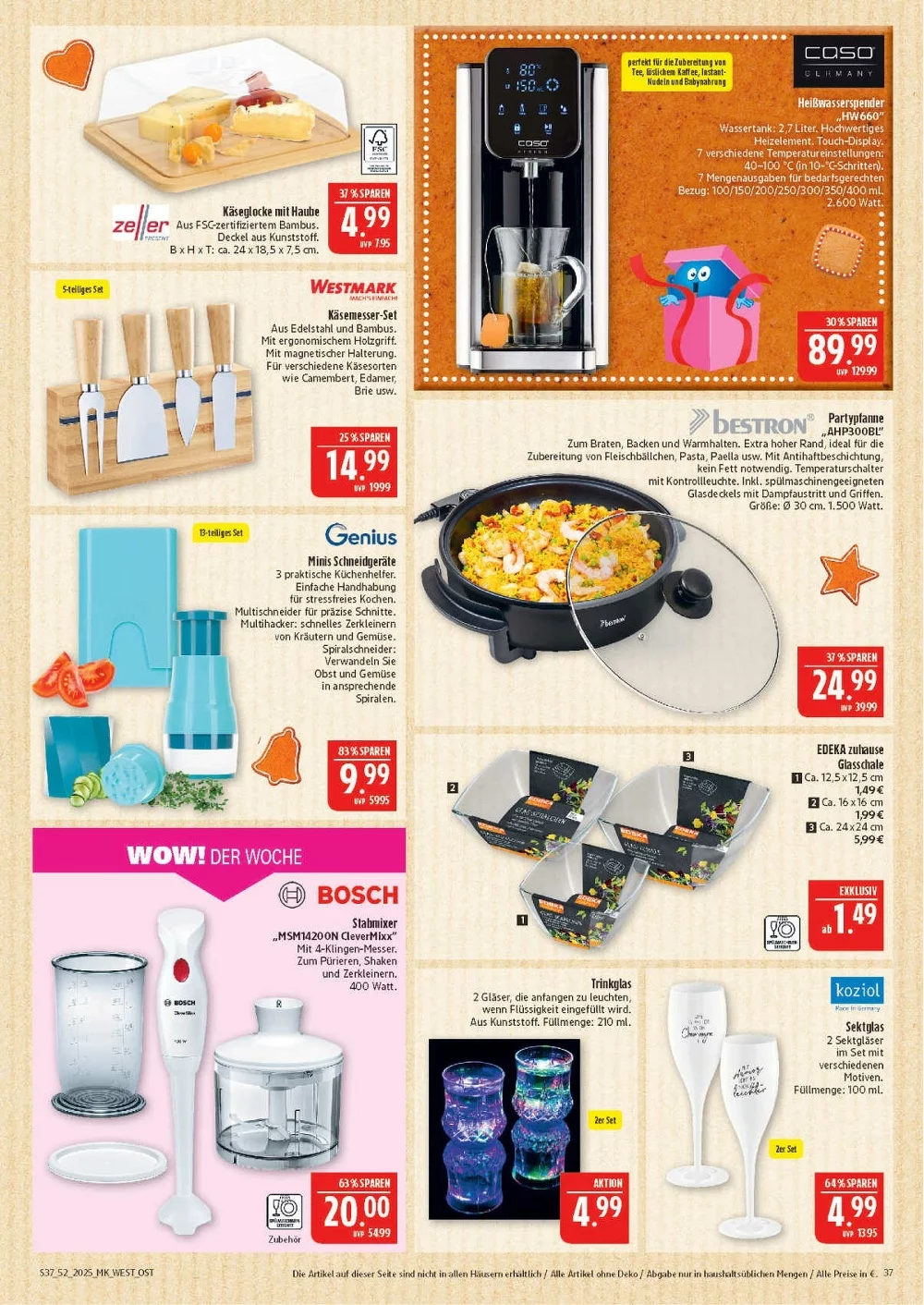 NORDBAYERN MARKTKAUF WEST HOF prospekt dezember 22 27 37