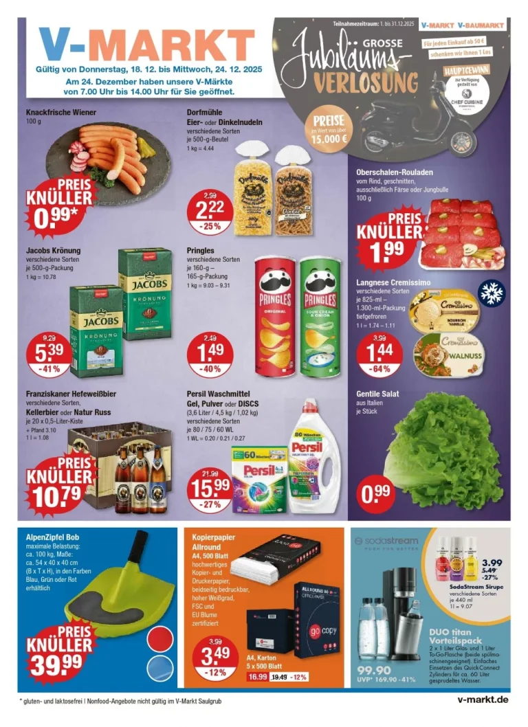 v markt prospekt kw51