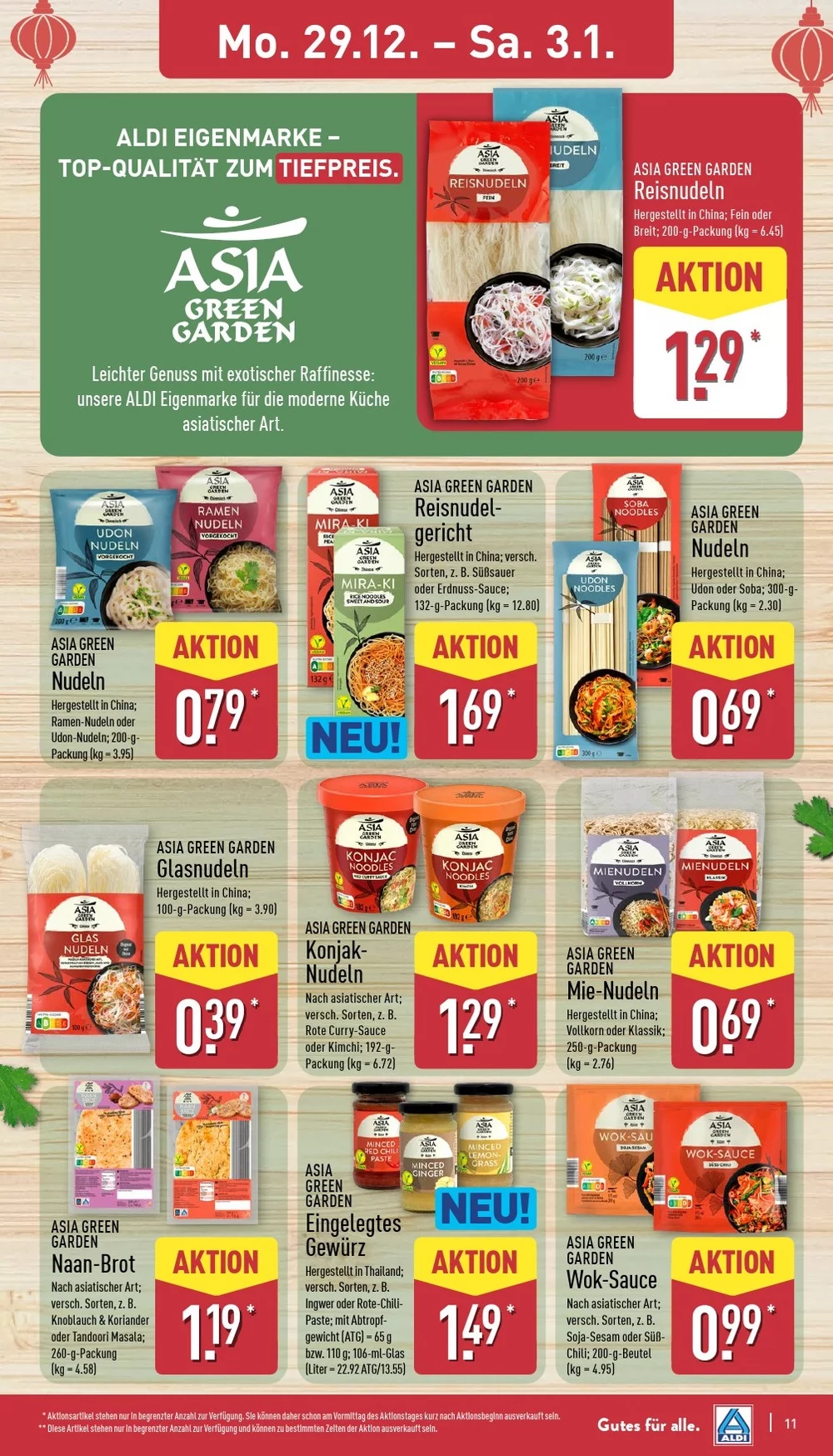 aldi nord prospekt dezember 29 januar 3 11