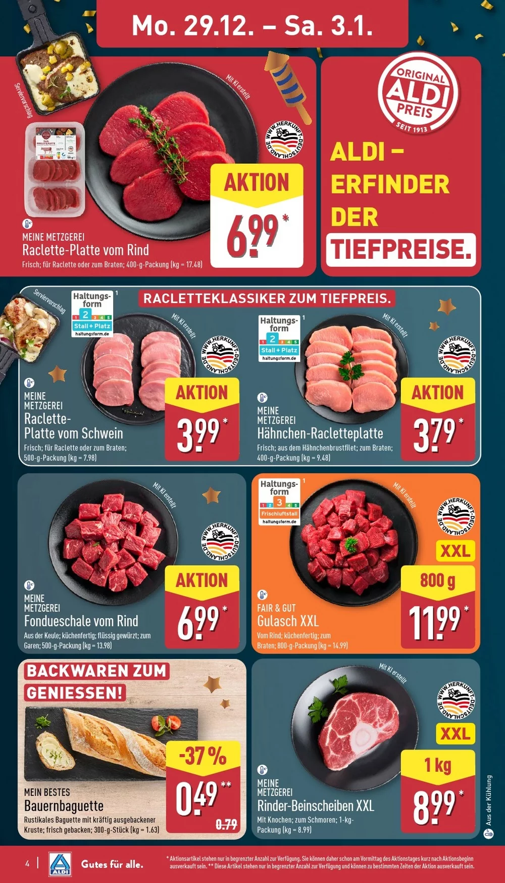 aldi nord prospekt dezember 29 januar 3 4