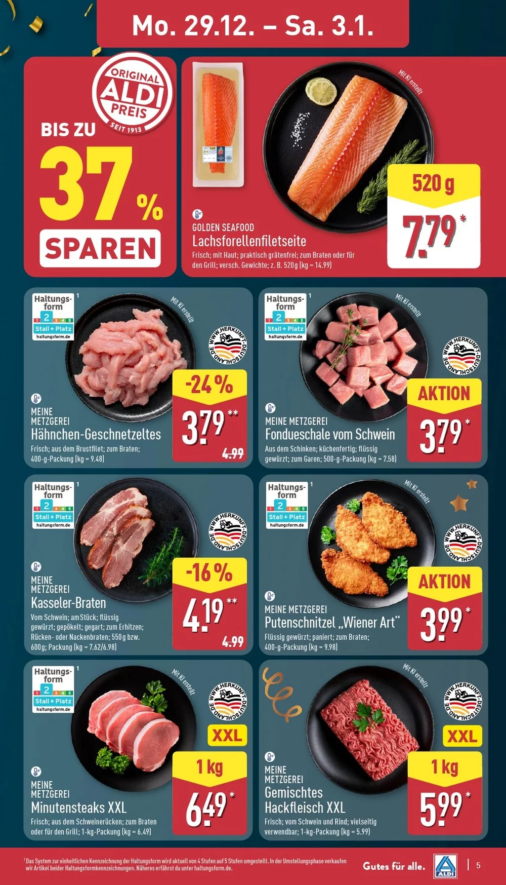 aldi nord prospekt dezember 29 januar 3 5
