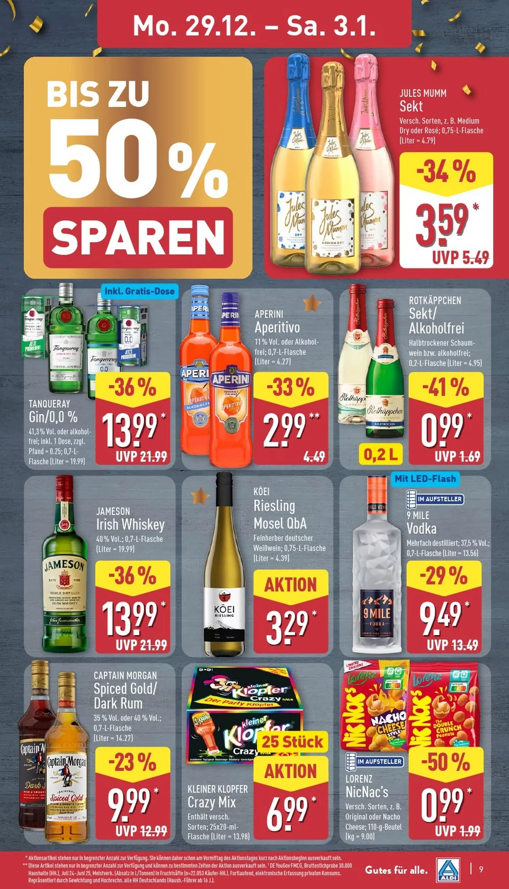 aldi nord prospekt dezember 29 januar 3 9