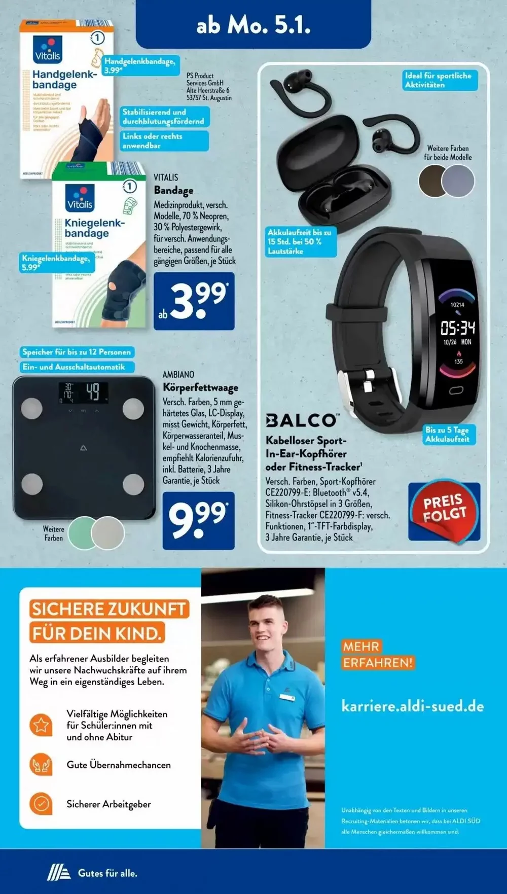 aldi sud prospekt januar 5 10 6