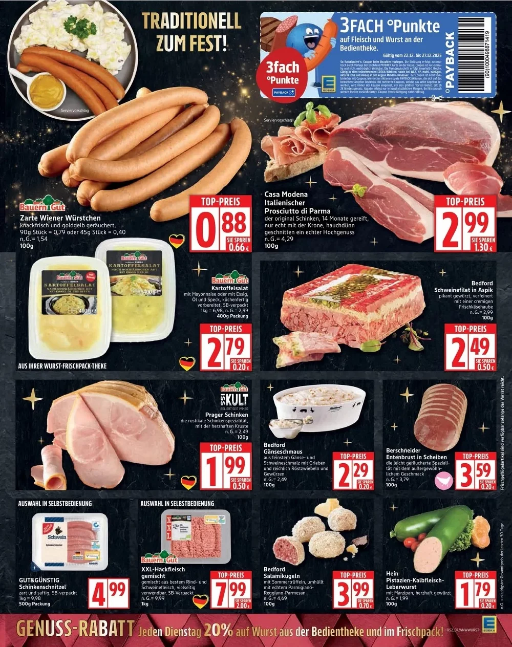 edeka prospekt dezember 22 27 7
