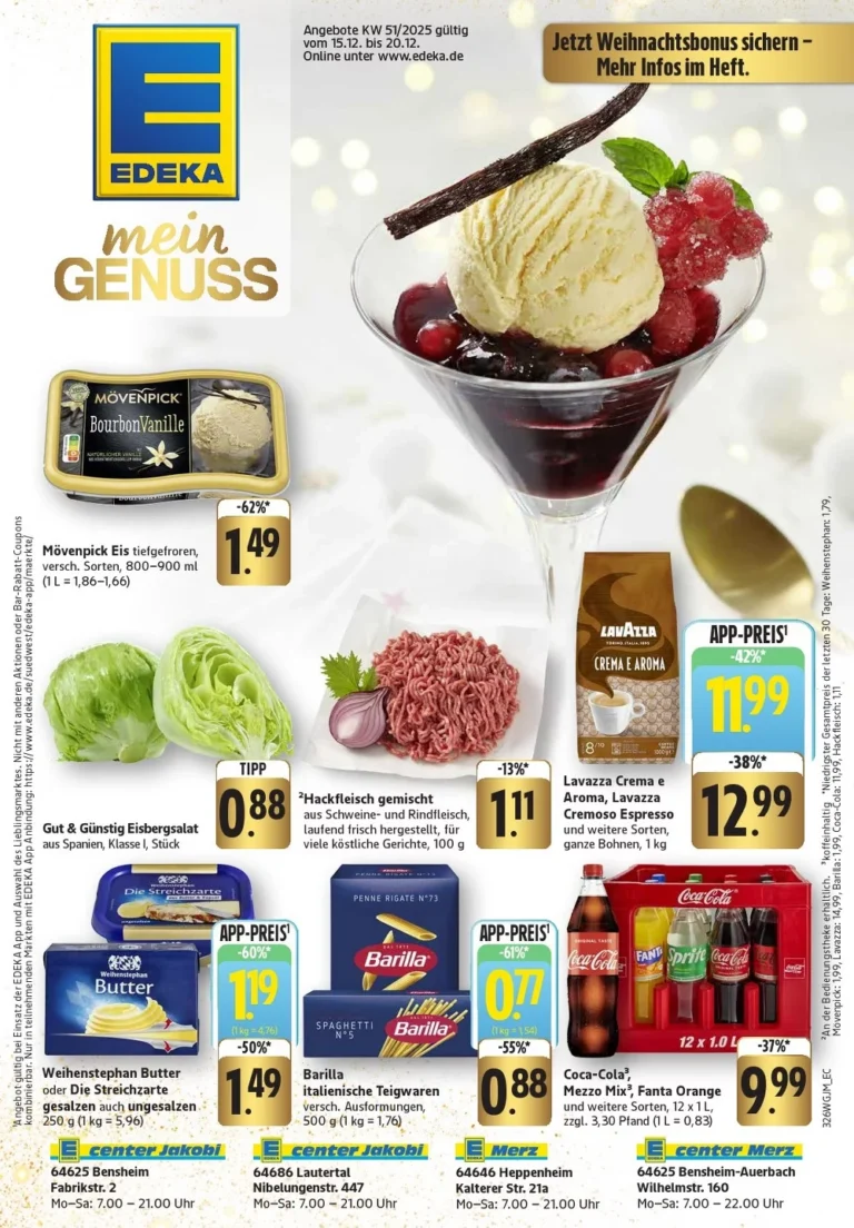 edeka südwest prospekt kw51