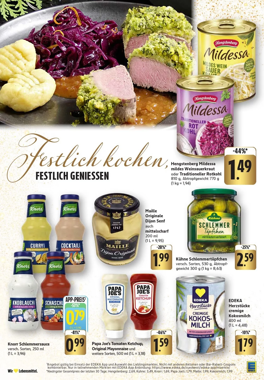edeka sudwest prospekt dezember 22 27 26