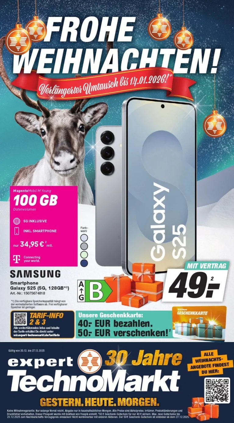 technomarkt prospekt kw52