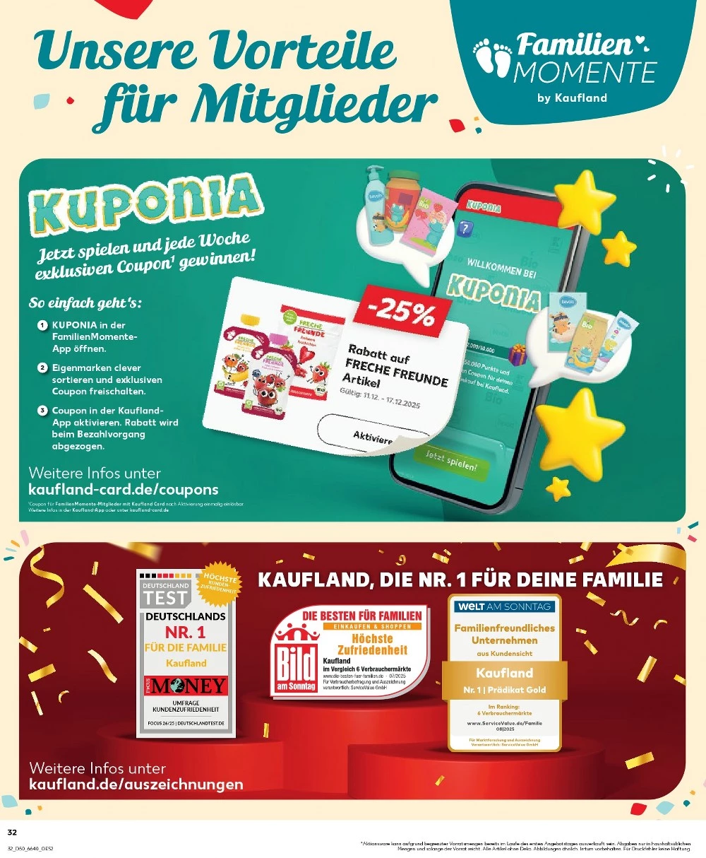 kaufland prospekt dezember 11 17 32
