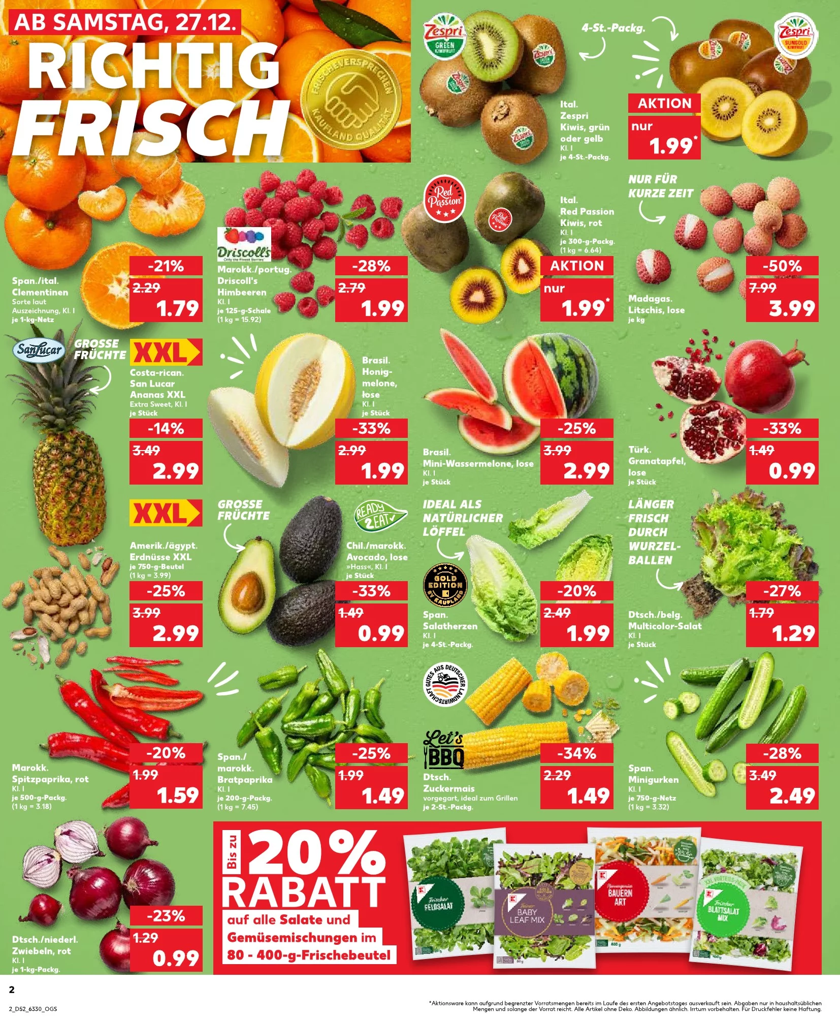 kaufland prospekt dezember 27 januar 3 2