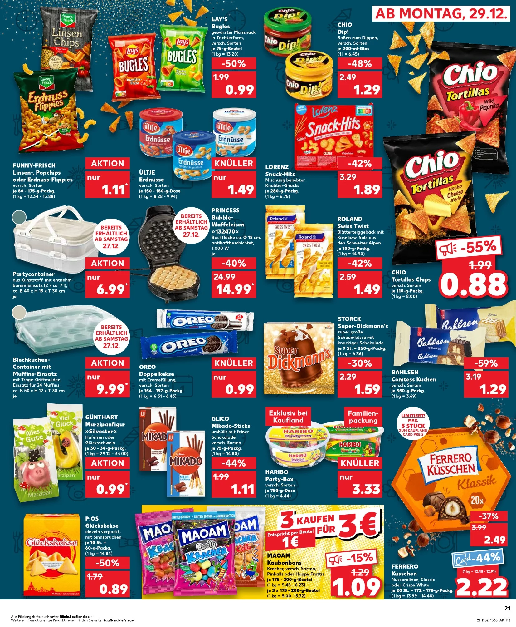 kaufland prospekt dezember 27 januar 3 21
