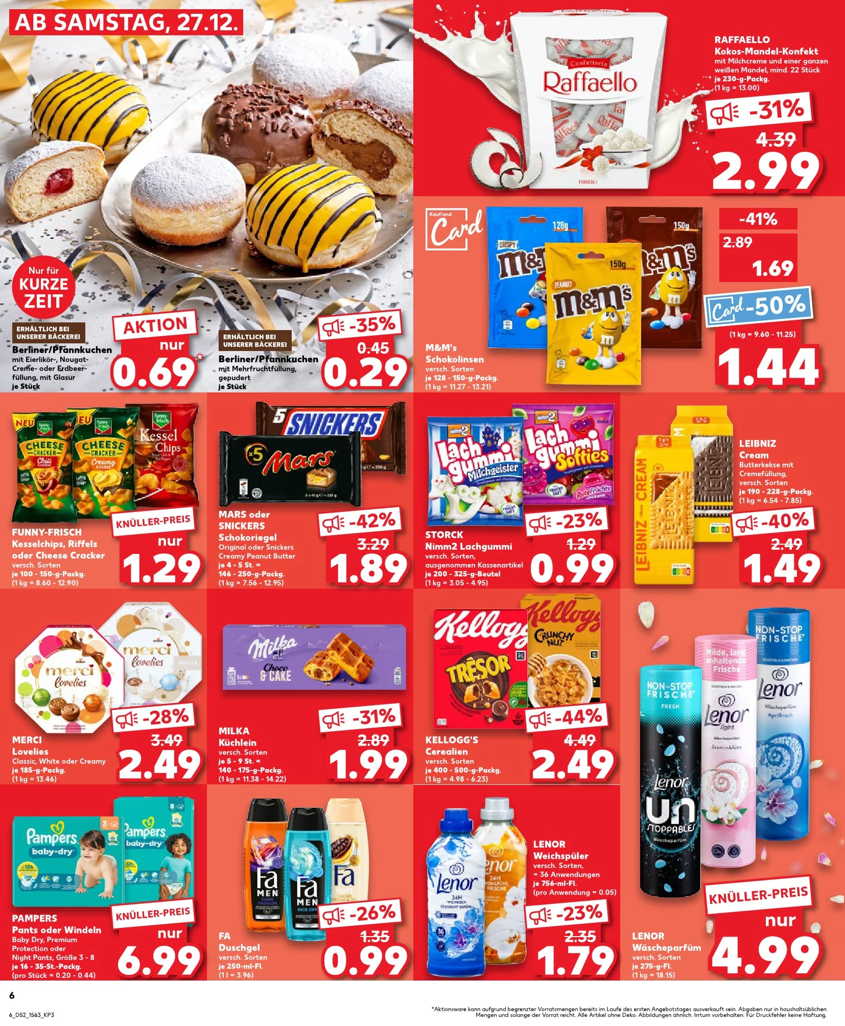 kaufland prospekt dezember 27 januar 3 6