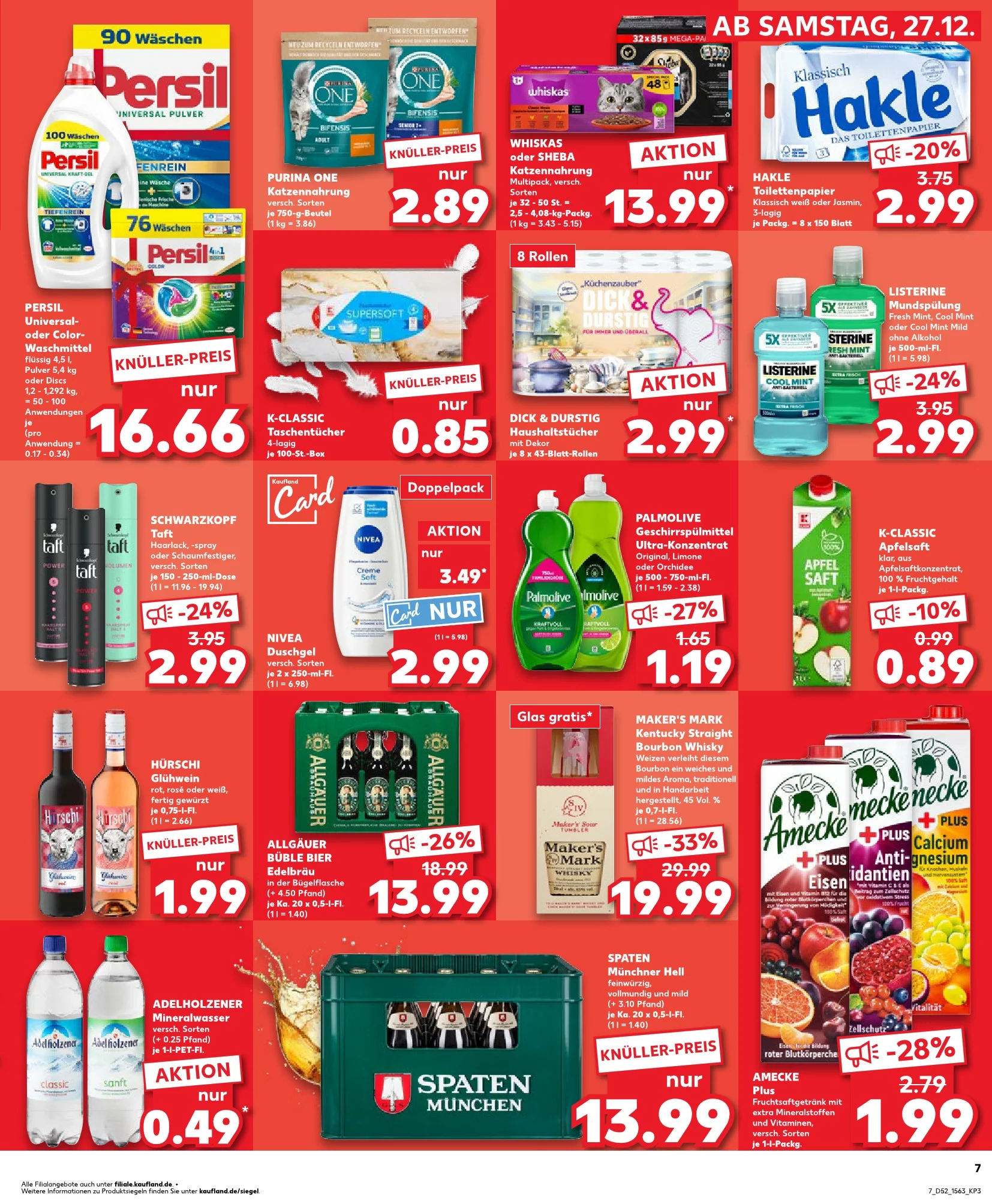 kaufland prospekt dezember 27 januar 3 7