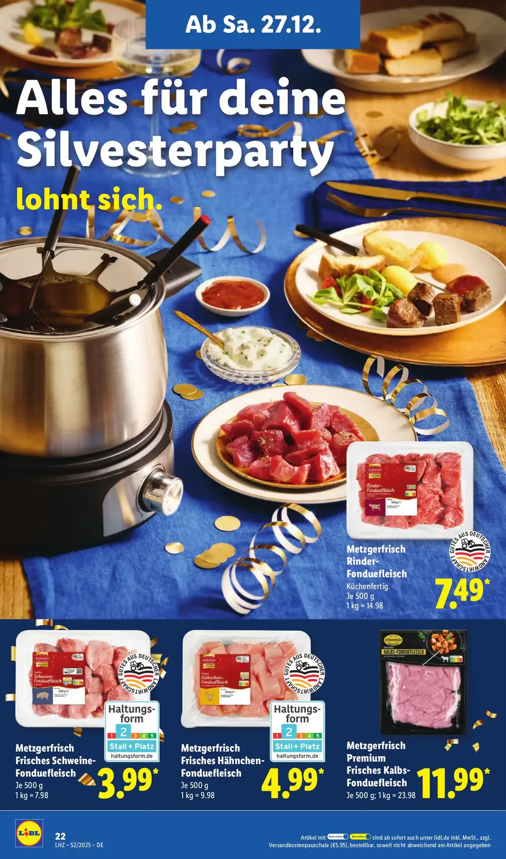 lidl prospekt dezember 22 27 2