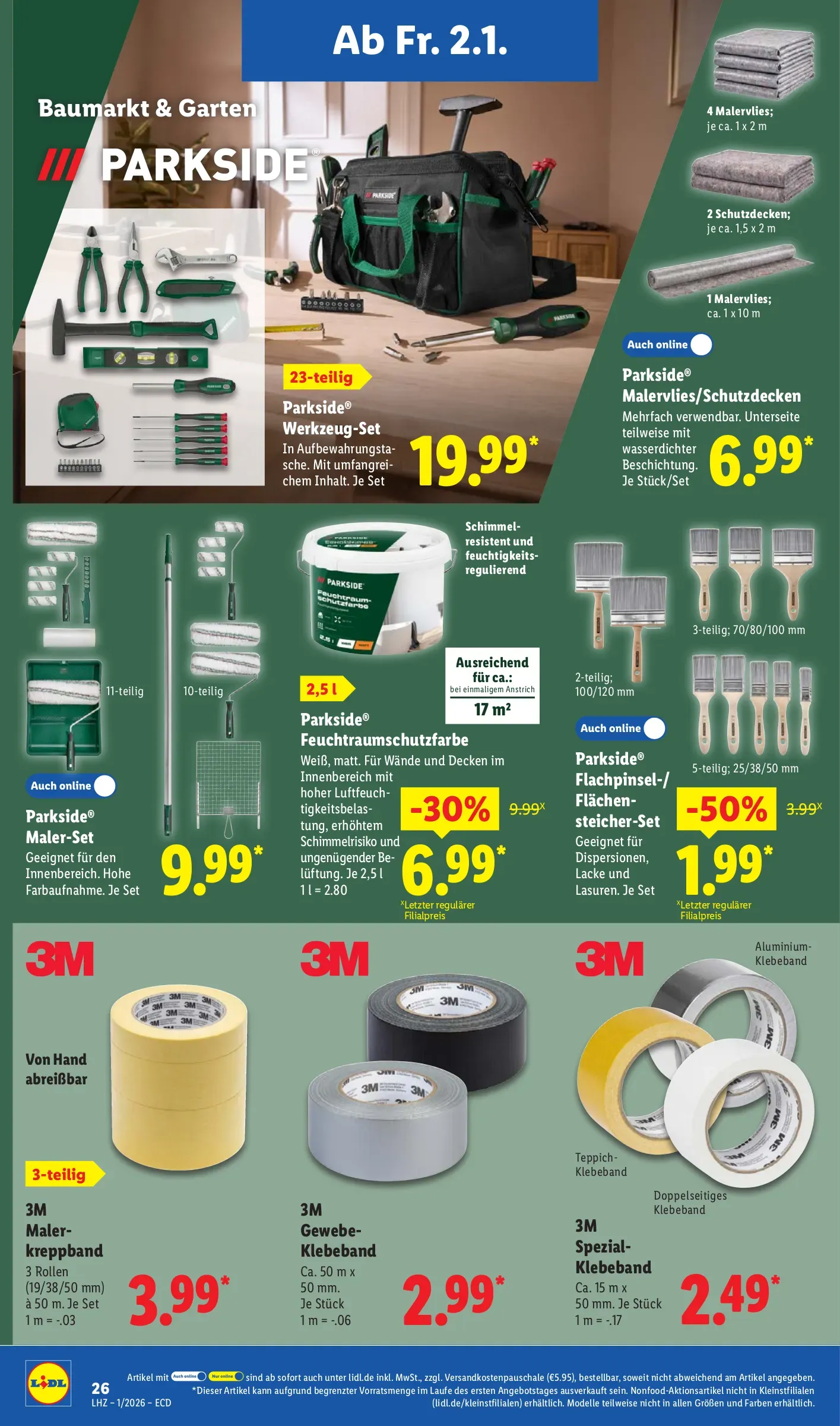 lidl prospekt dezember 29 januar 3 kw 52 10