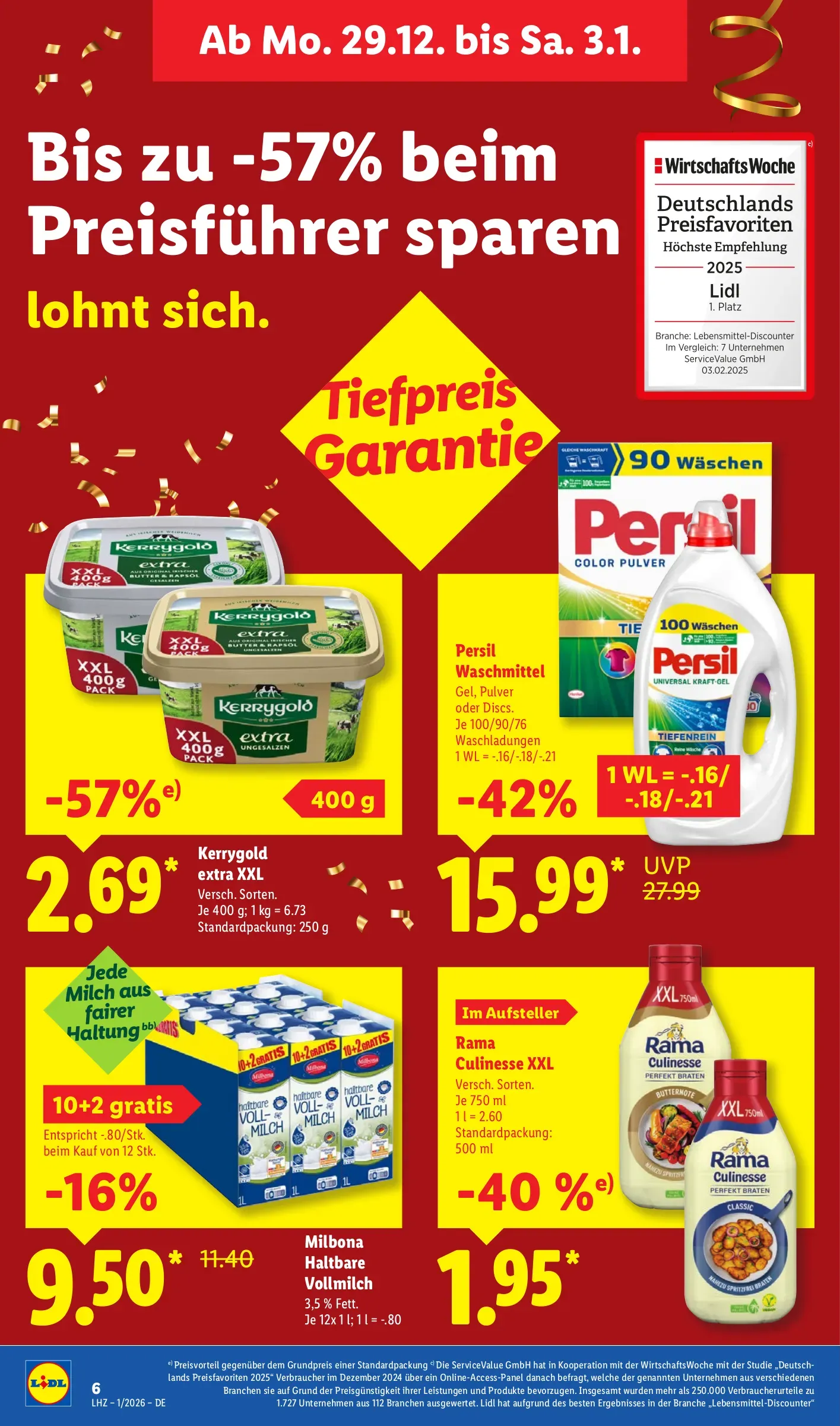 lidl prospekt dezember 29 januar 3 kw 52 11