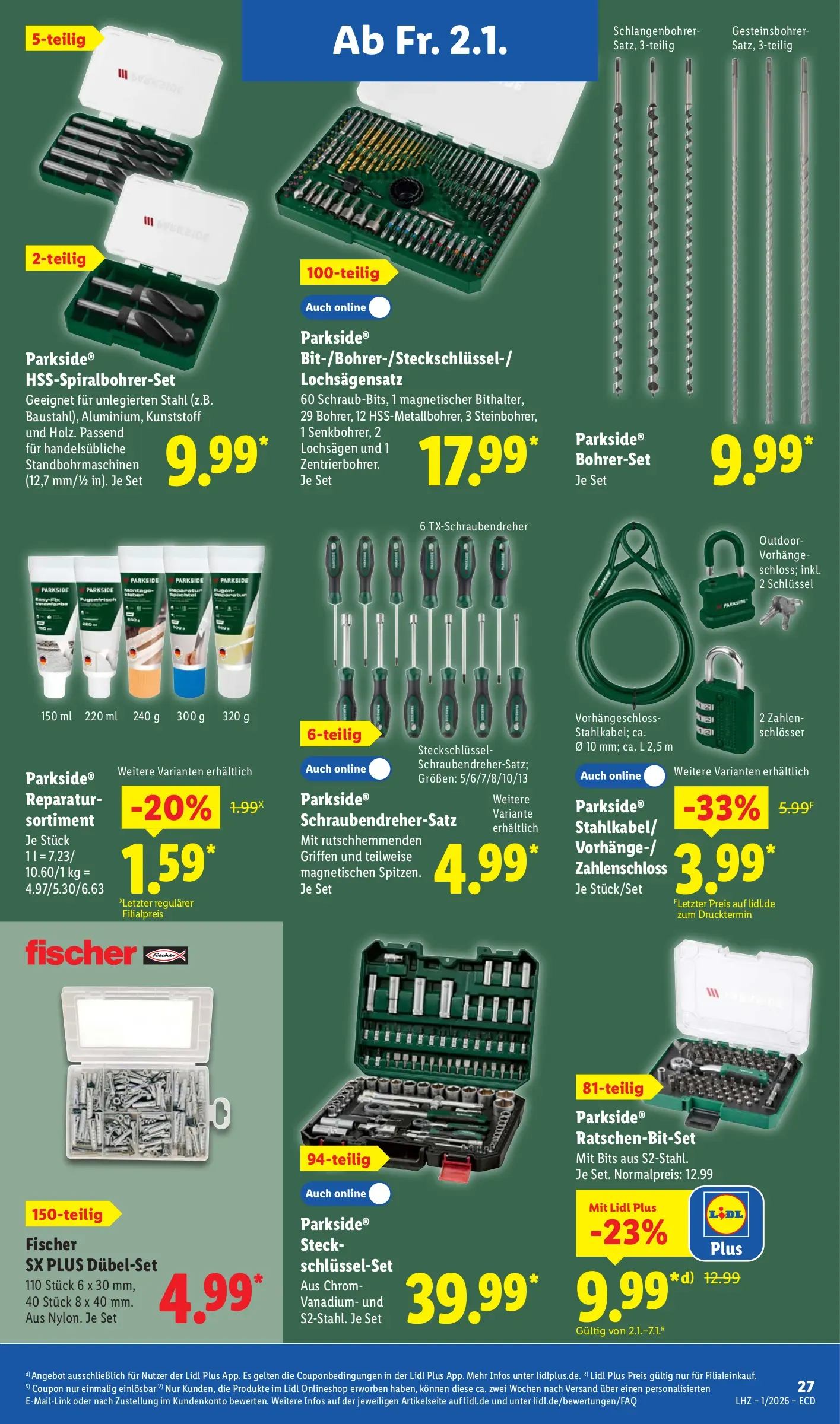 lidl prospekt dezember 29 januar 3 kw 52 17