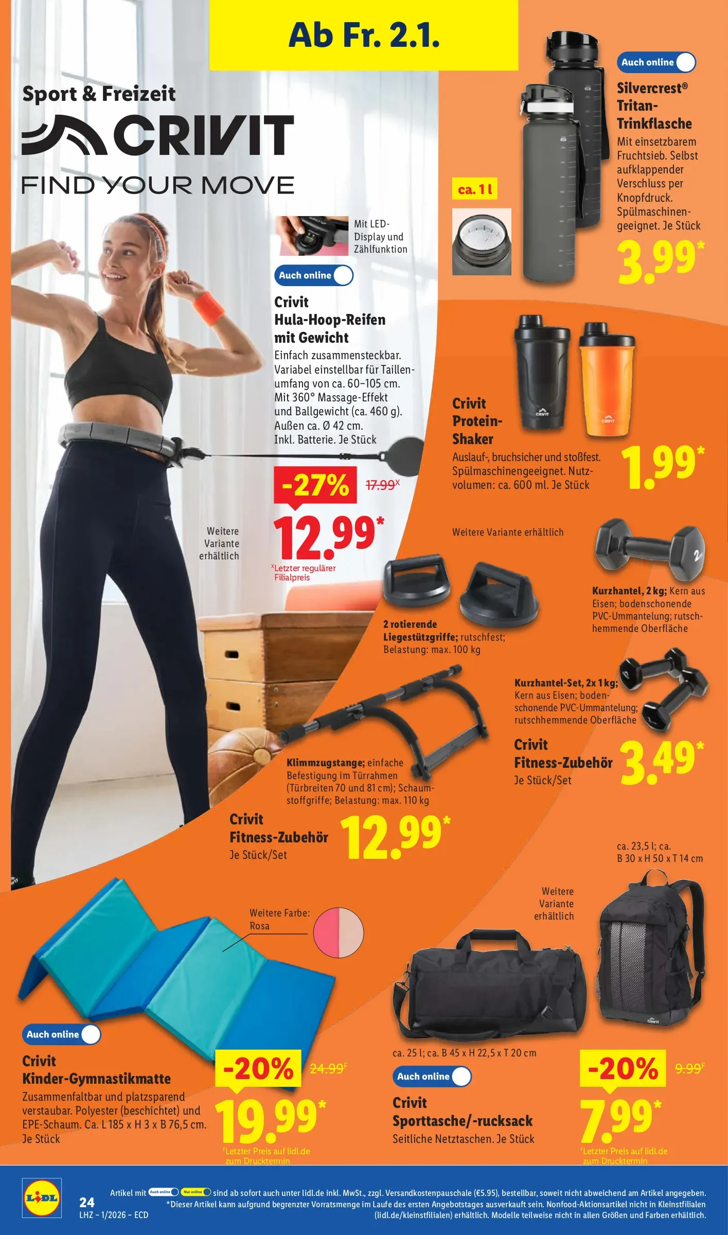 Lidl Prospekt Neu ab 29.12.2025 nächste Woche Blättern 4 lidl prospekt dezember 29 januar 3 kw 52 4