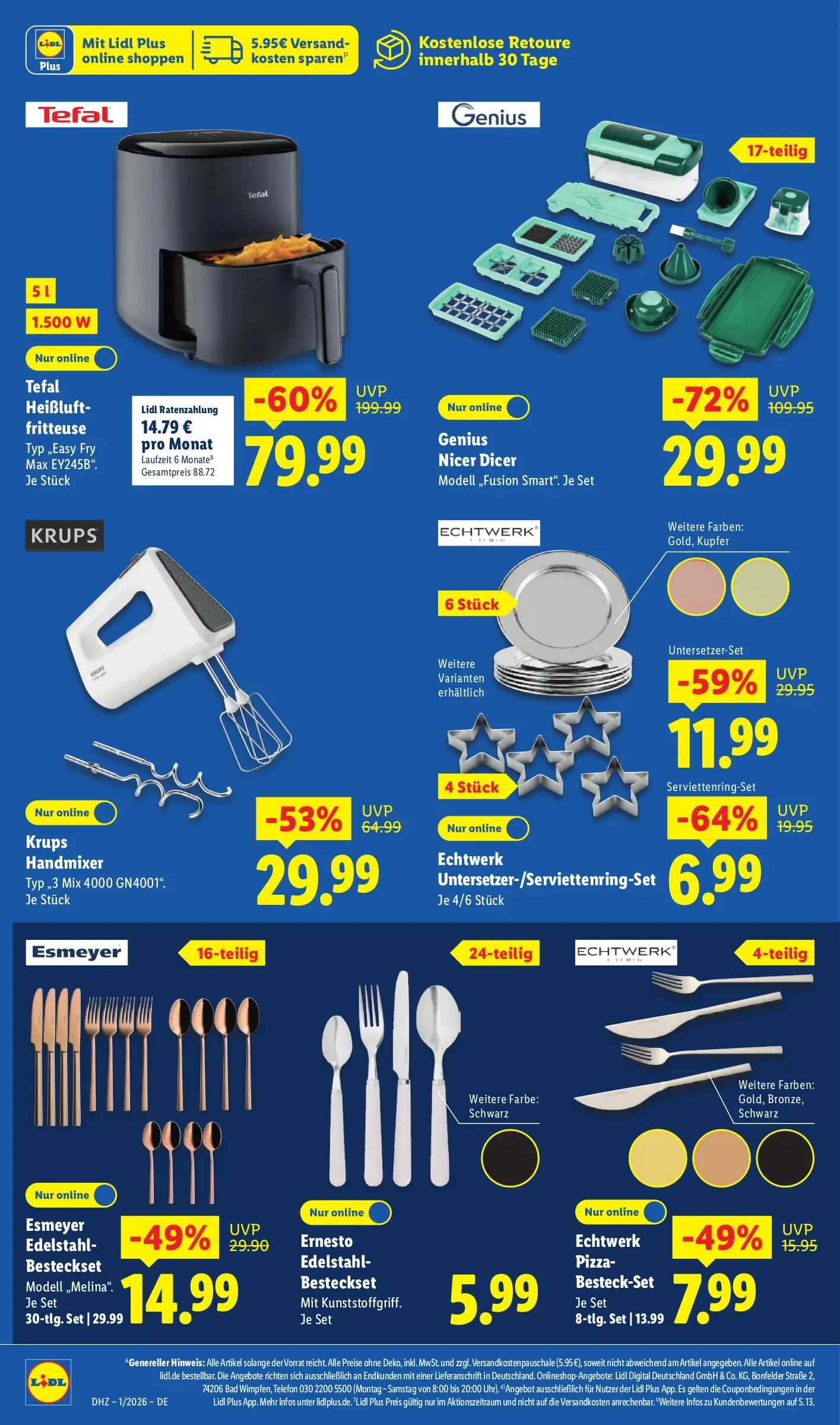 lidl prospekt dezember 29 januar 3 kw 52 43