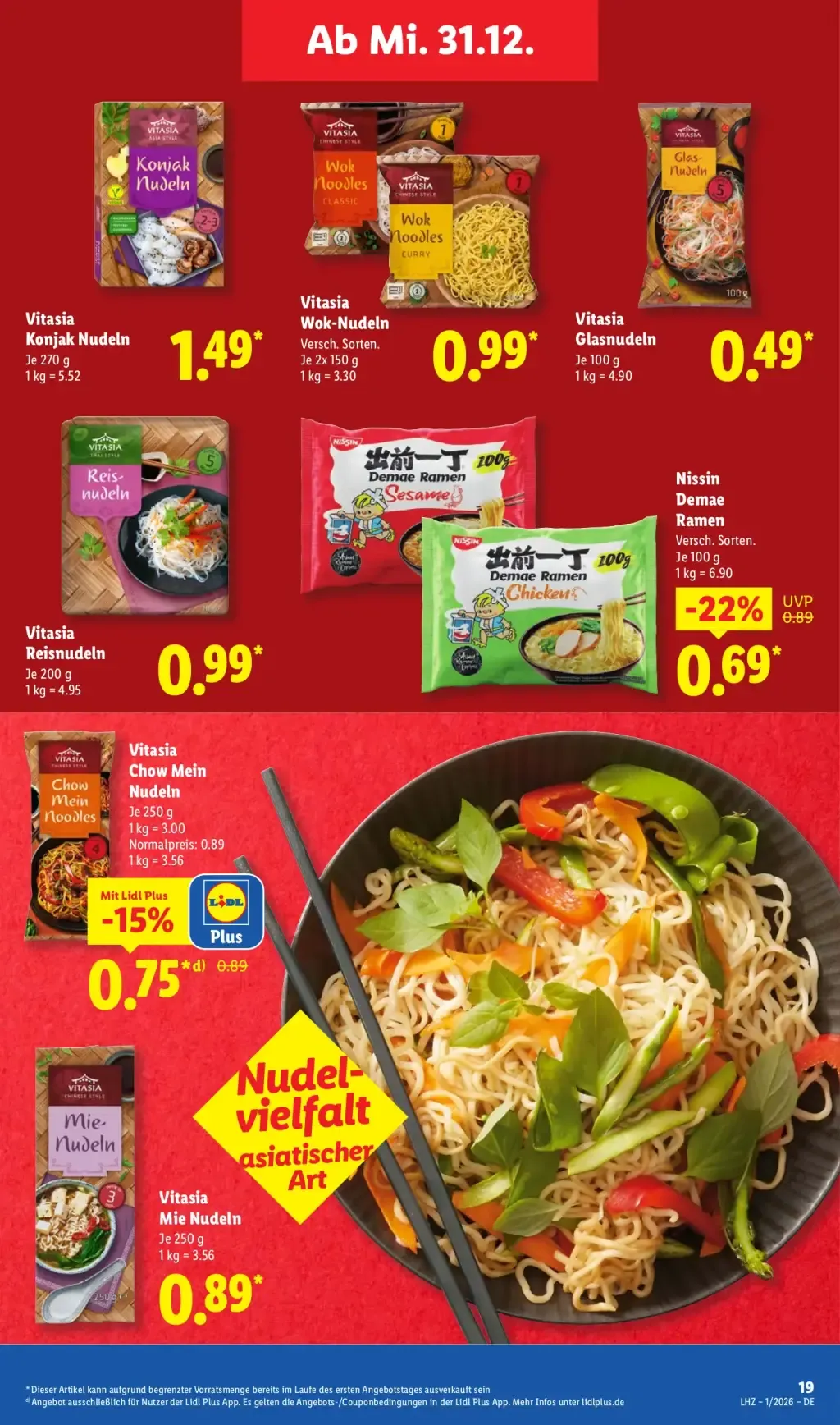 lidl prospekt dezember 29 januar 3 kw 52 5